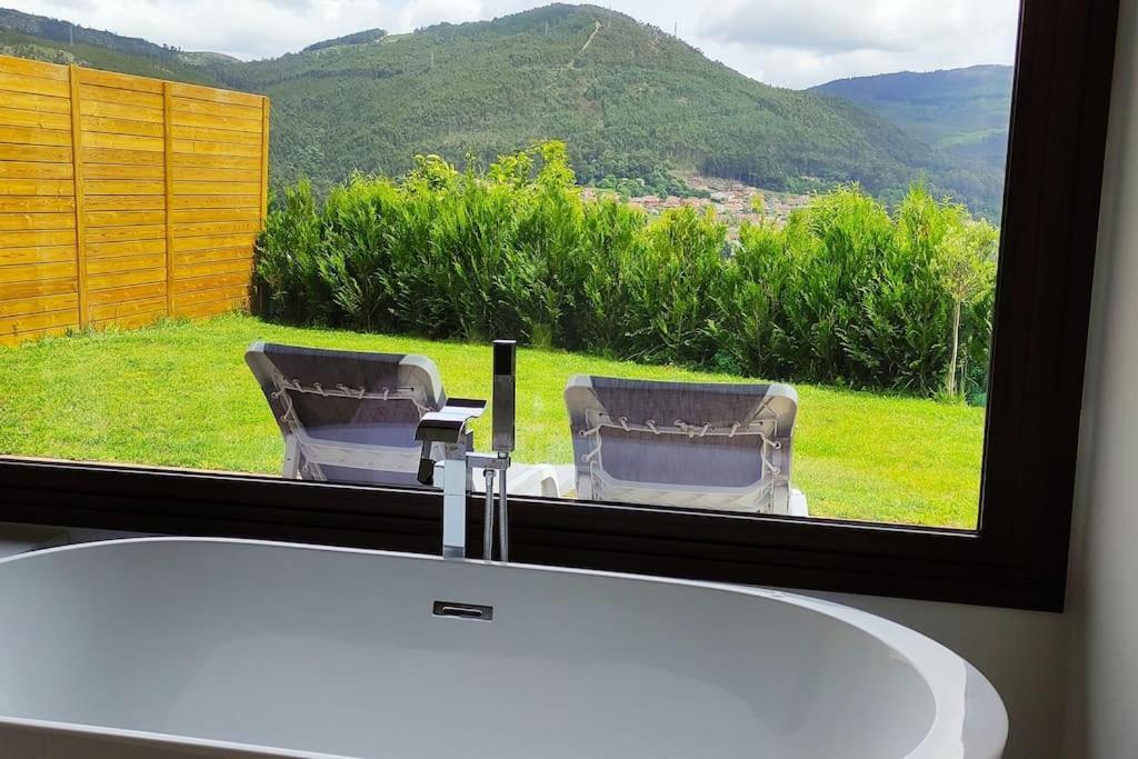 Casa Nueva De Vigo Rural Mos Con Jacuzzi Y Chimenea Para Escapada Romantica Εξωτερικό φωτογραφία