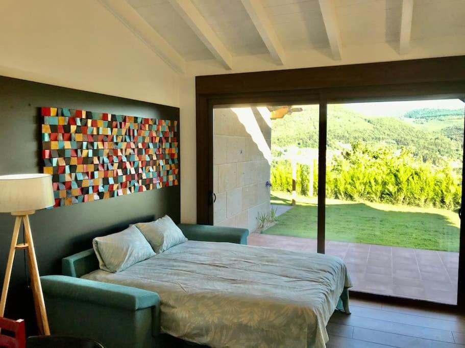 Casa Nueva De Vigo Rural Mos Con Jacuzzi Y Chimenea Para Escapada Romantica Εξωτερικό φωτογραφία