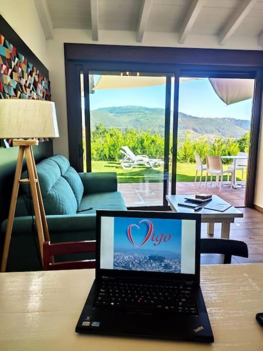 Casa Nueva De Vigo Rural Mos Con Jacuzzi Y Chimenea Para Escapada Romantica Εξωτερικό φωτογραφία